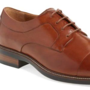 NWT Cole Haan Warren Cap Toe Oxford, size 12, British Tan leather